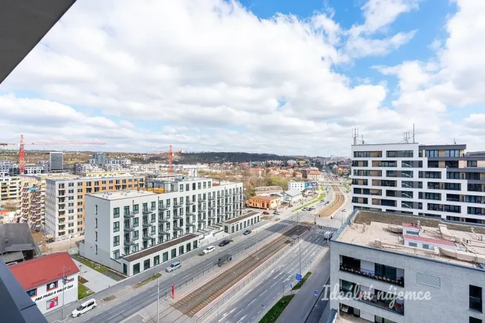 Pronájem bytu 1+kk, Praha - Hloubětín, Poděbradská, 37 m2
