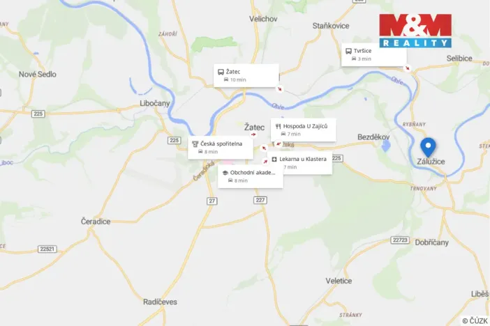 Prodej pozemku pro bydlení, Zálužice, 755 m2