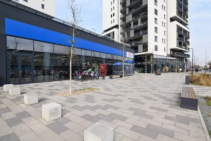 Pronájem bytu 1+kk, Praha - Modřany, Mezi vodami, 41 m2