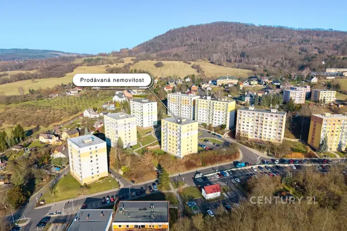 Prodej bytu 3+1, Děčín, Kosmonautů, 75 m2