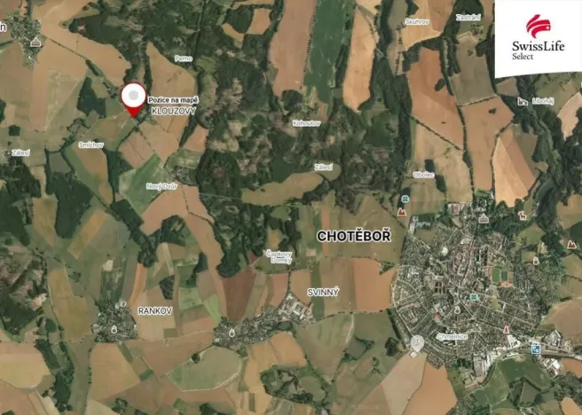 Prodej pozemku pro bydlení, Chotěboř, 1328 m2