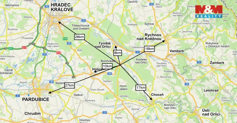 Prodej chaty, Borohrádek, 30 m2