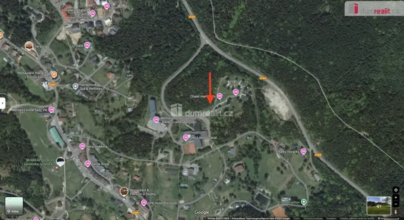 Prodej komerčního pozemku, Harrachov, 450 m2