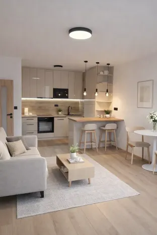 Pronájem bytu 2+kk, Praha - Hlubočepy, Werichova, 50 m2