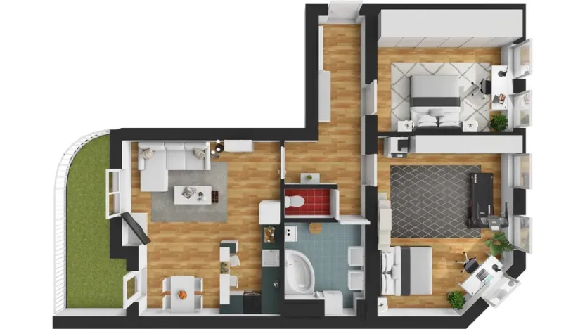 Prodej bytu 3+kk, Praha - Libeň, Františka Kadlece, 82 m2