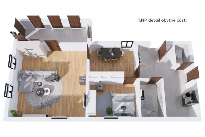 Prodej chalupy, Bousín, 85 m2