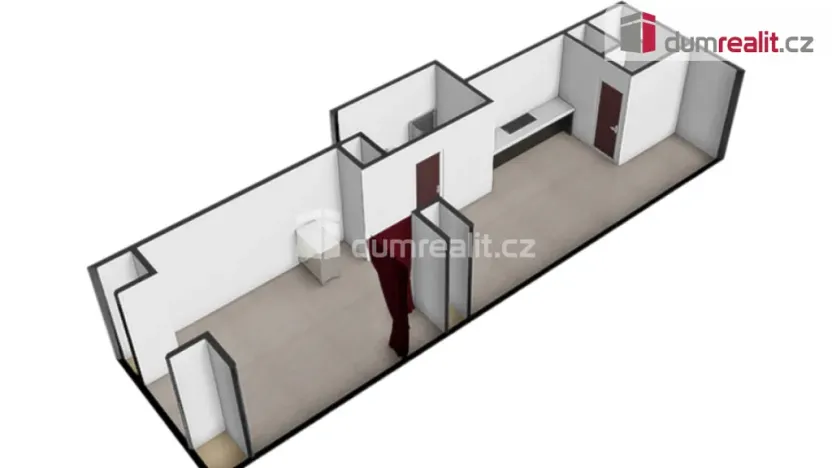 Pronájem obchodního prostoru, Praha - Smíchov, Plzeňská, 37 m2