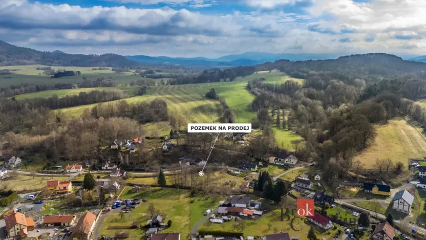 Prodej pozemku pro bydlení, Kunratice u Cvikova, 1655 m2