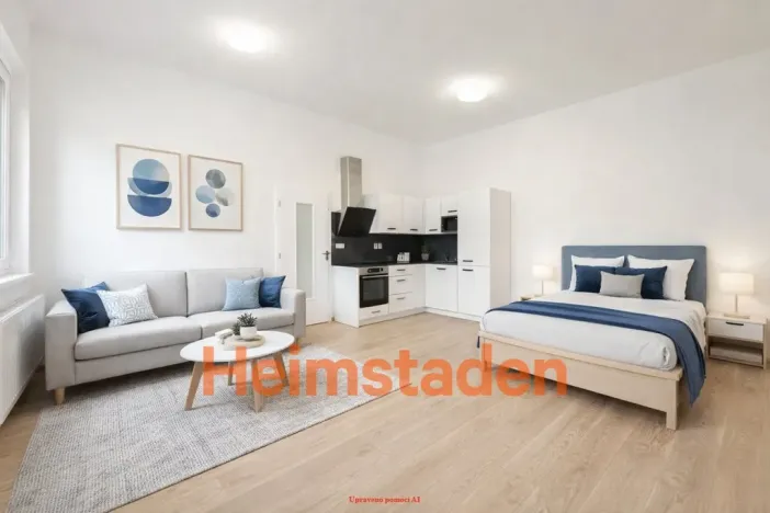 Pronájem bytu 1+kk, Ostrava - Moravská Ostrava, Dvořákova, 44 m2