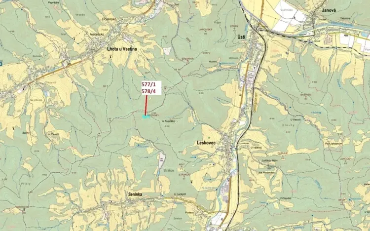 Dražba lesa, Leskovec, 10642 m2