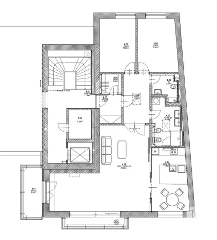 Pronájem bytu 3+1, Brno, Vinohrady, 116 m2