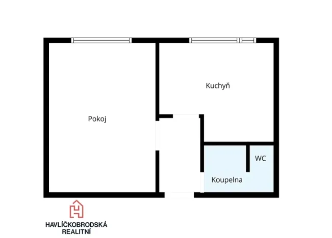 Prodej bytu 1+1, Jihlava, Královský vršek, 34 m2