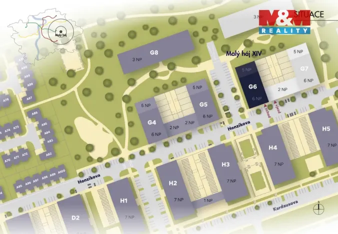 Prodej bytu 1+kk, Praha, Honzíkova, 30 m2