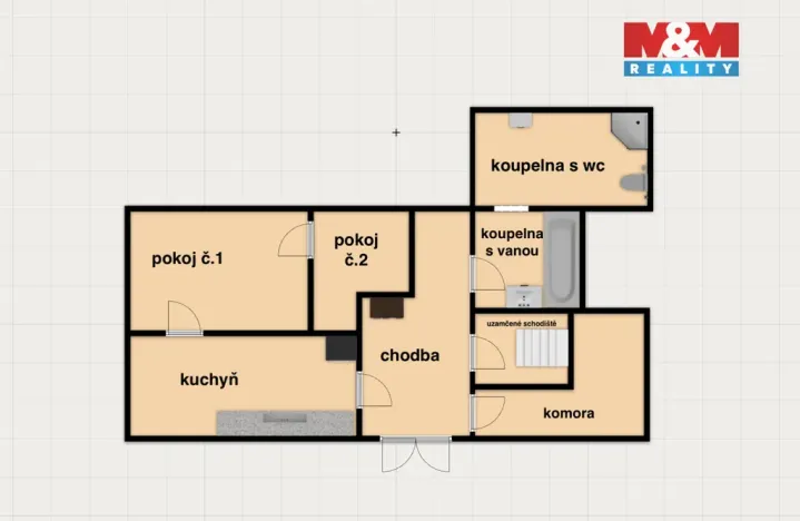 Pronájem rodinného domu, Skuhrov nad Bělou, 60 m2