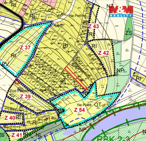 Prodej zahrady, Soběslav, Na Pilátě I, 1382 m2