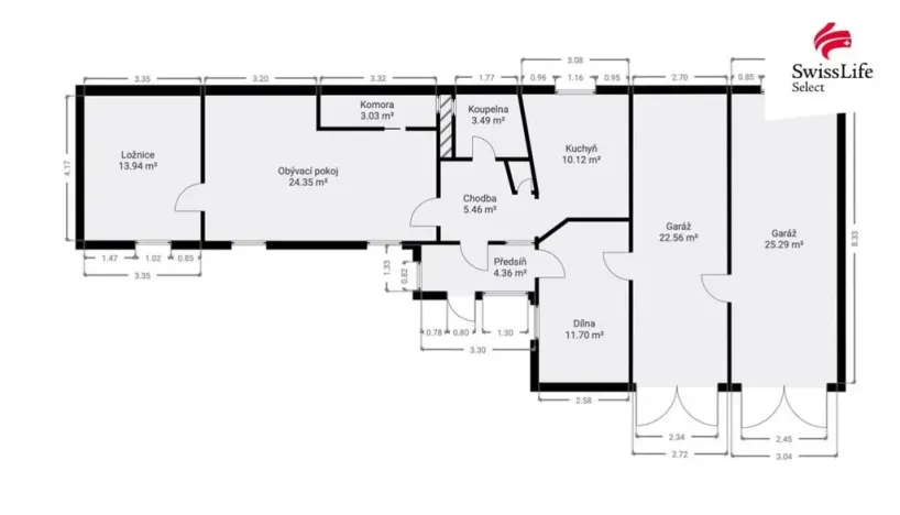 Prodej rodinného domu, Mělník, Klidná, 124 m2