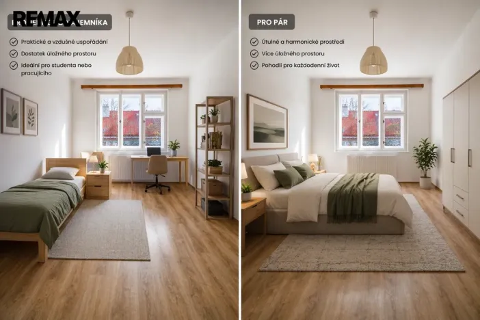 Pronájem bytu 1+kk, Praha - Žižkov, Biskupcova, 26 m2