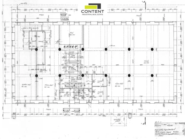 Pronájem výrobních prostor, Kostěnice, 3000 m2