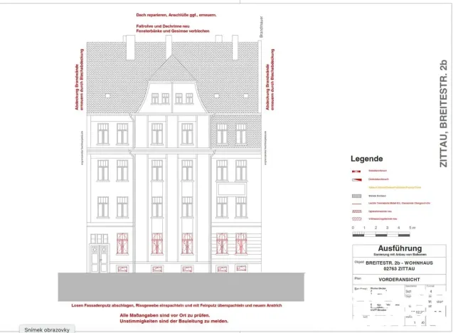 Prodej činžovního domu, Zittau, Německo, 100 m2