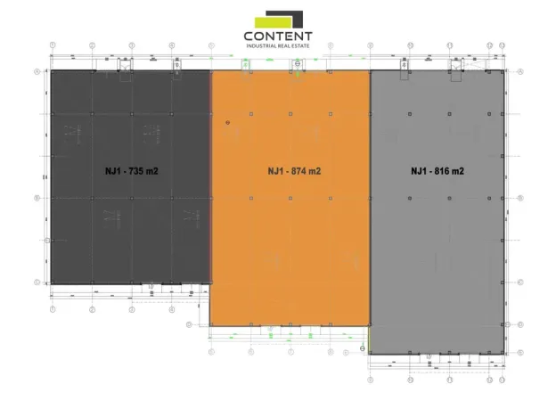 Pronájem skladu, Řepov, 874 m2