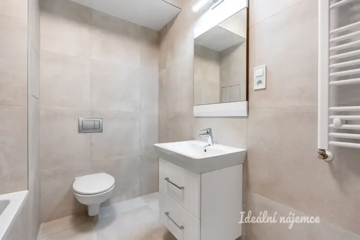 Pronájem bytu 2+kk, Praha - Vysočany, Gerstelova, 54 m2