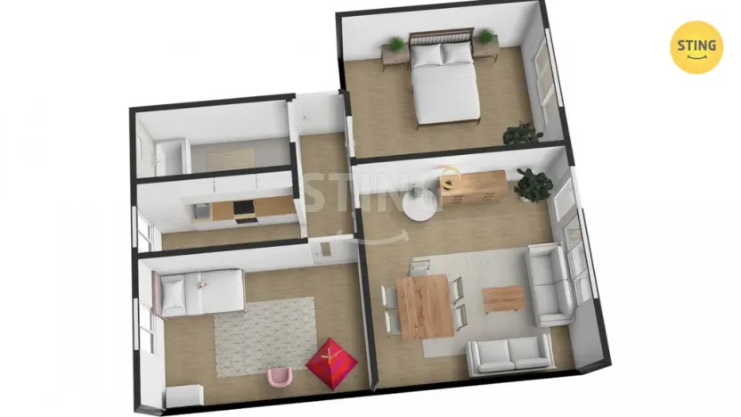 Prodej bytu 3+1, Frýdek-Místek, Karla Hynka Máchy, 73 m2