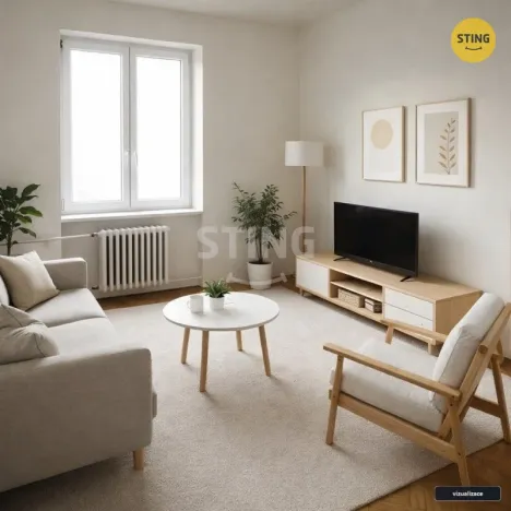 Pronájem bytu 2+1, Přerov, nábř. Protifašistických bojovníků, 48 m2
