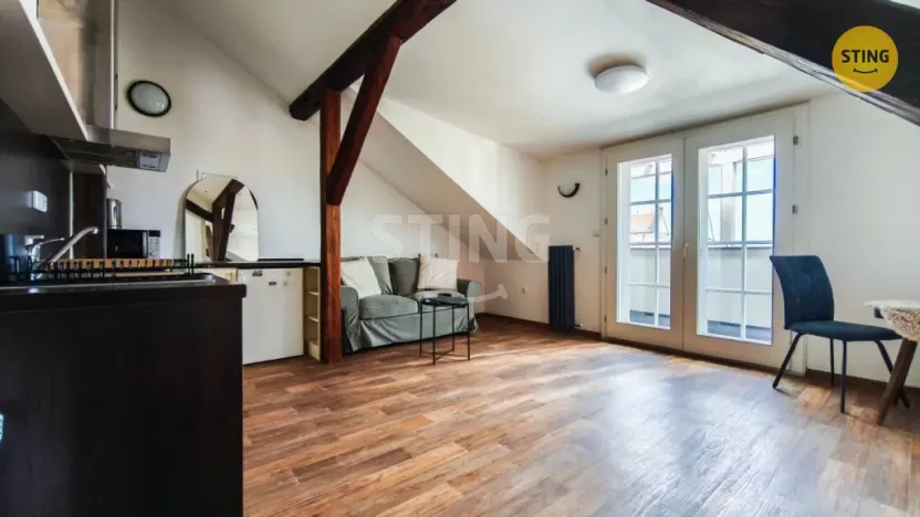 Pronájem bytu 1+kk, Jihlava, Husova, 40 m2