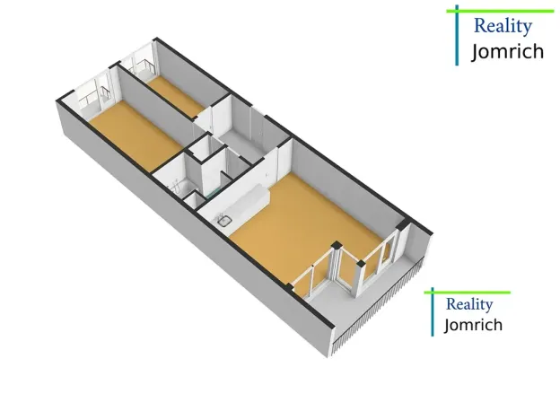 Pronájem bytu 3+kk, Liberec, Na Perštýně, 74 m2