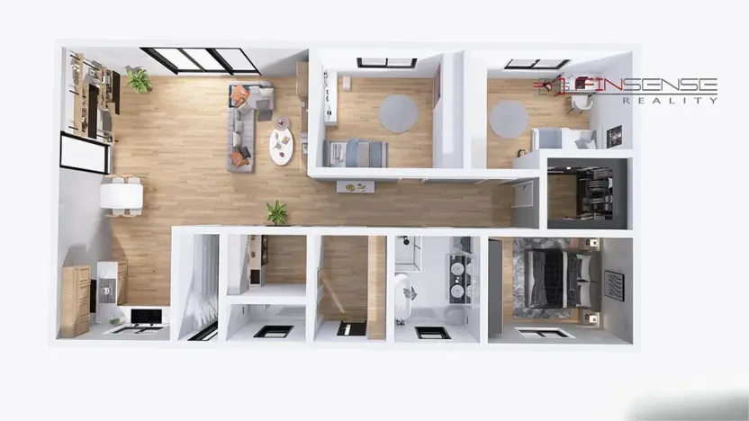 Prodej rodinného domu, Chomutov, 114 m2