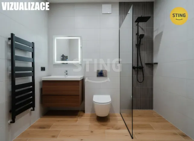 Prodej bytu 1+kk, Hrabyně, 42 m2