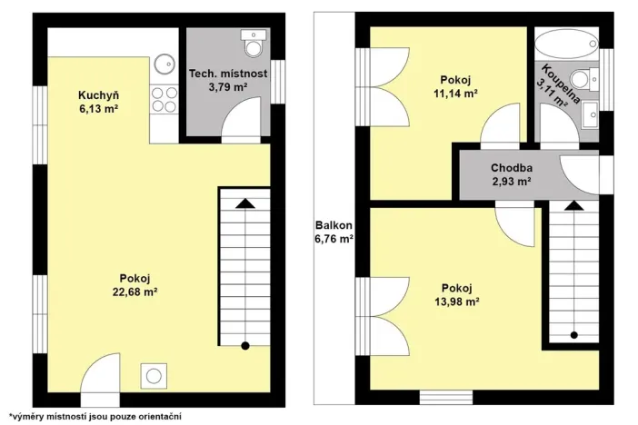 Prodej chaty, Sázava - Černé Budy, 63 m2
