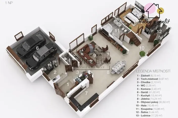 Prodej rodinného domu, Psáry, U Studny, 298 m2