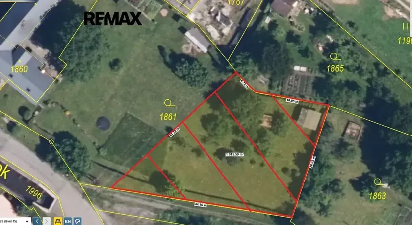 Prodej pozemku pro bydlení, Olšany, 1015 m2