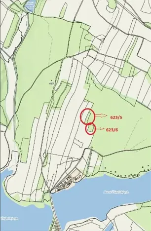 Prodej lesa, Nová Bystřice, 2850 m2