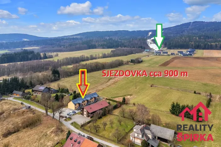 Prodej bytu 2+kk, Červená Voda - Mlýnický Dvůr, 45 m2