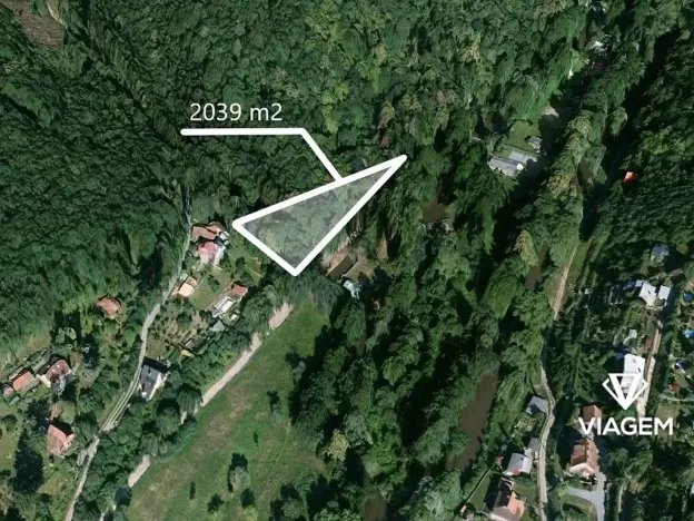 Prodej zahrady, Veverská Bítýška, 2039 m2
