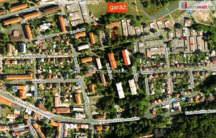 Prodej garáže, Sokolov, Truhlářská, 20 m2