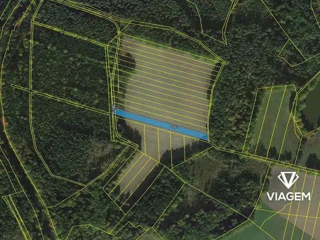 Prodej pole, Stříbřec, 3852 m2