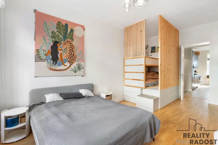 Pronájem bytu 2+kk, Praha - Žižkov, Víta Nejedlého, 43 m2