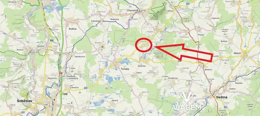 Prodej pozemku pro bydlení, Budislav, 2328 m2