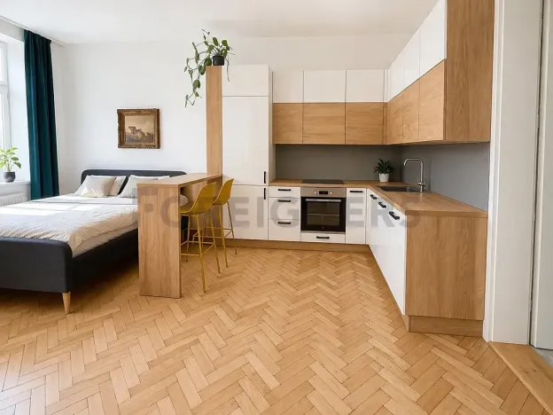 Pronájem bytu 1+kk, Brno, Údolní, 42 m2