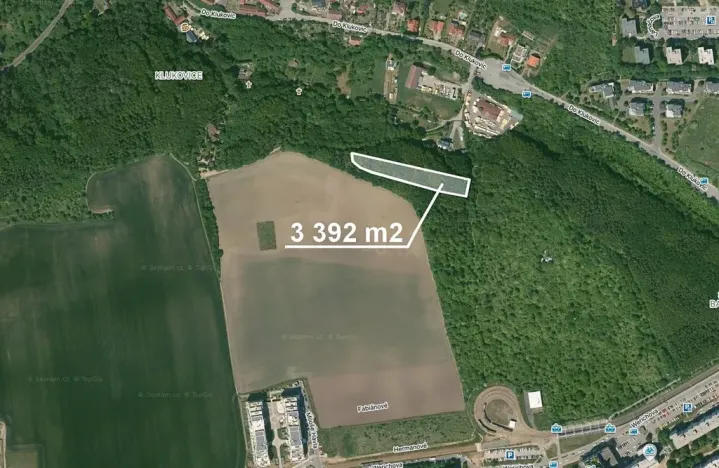 Prodej komerčního pozemku, Praha - Hlubočepy, 9977 m2