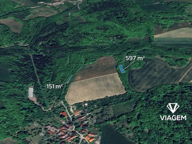 Prodej pole, Doubravník, 748 m2