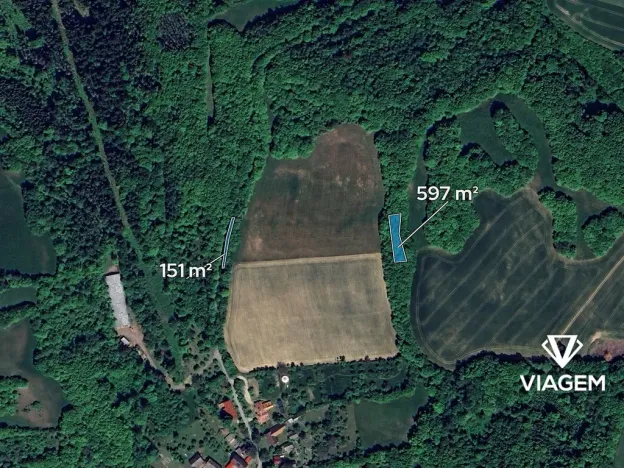 Prodej pole, Doubravník, 748 m2