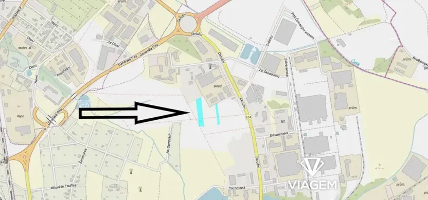 Prodej podílu pole, České Budějovice, 1000 m2