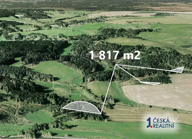 Prodej podílu lesa, Otročín, 1817 m2