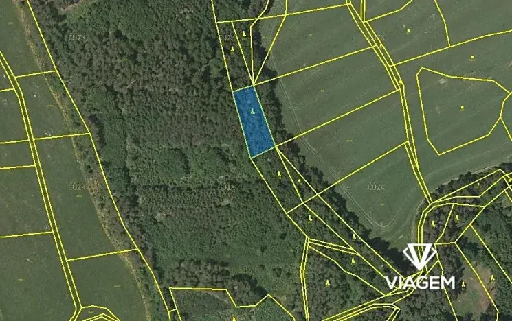 Prodej podílu lesa, Hrádek, 386 m2