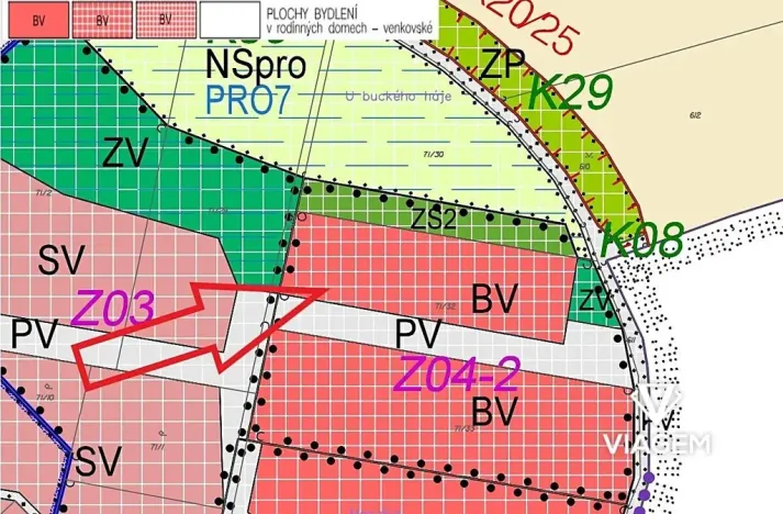 Prodej podílu pozemku pro bydlení, Sobíšky, 532 m2
