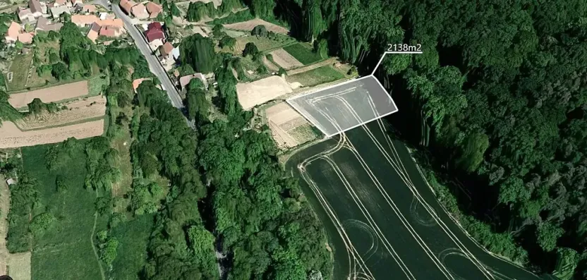 Prodej podílu zahrady, Bechlín, 534 m2